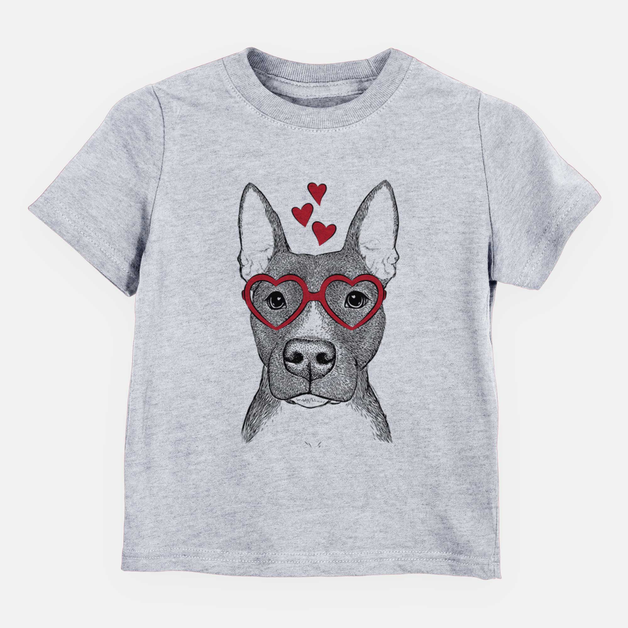 Valentine Violet the Pitbull - Kids/Youth/Toddler Shirt