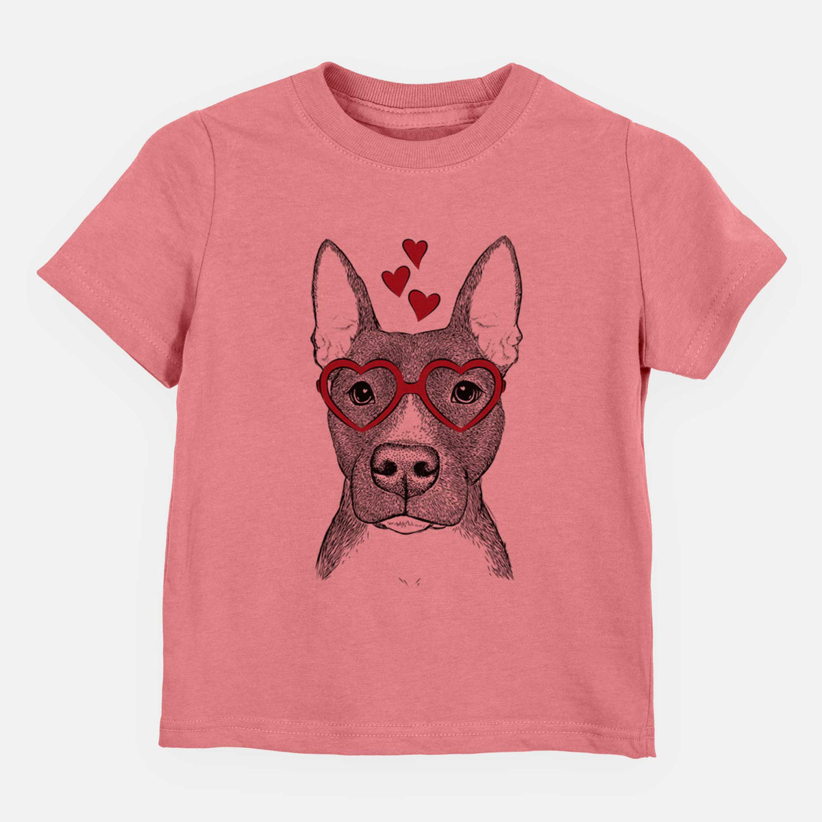 Valentine Violet the Pitbull - Kids/Youth/Toddler Shirt