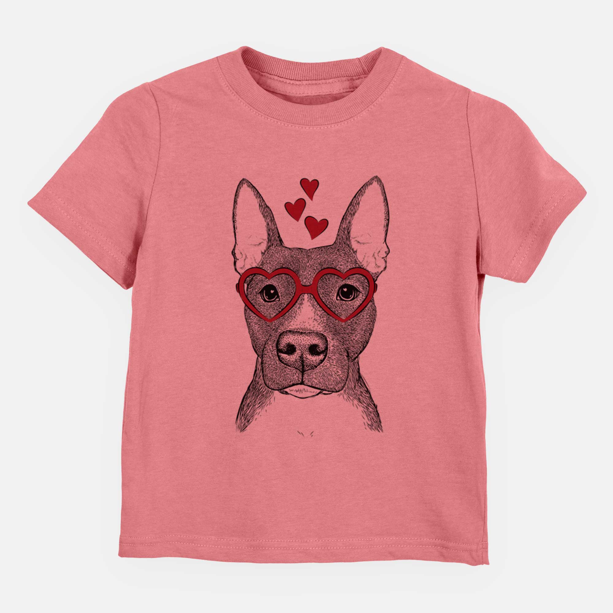 Valentine Violet the Pitbull - Kids/Youth/Toddler Shirt