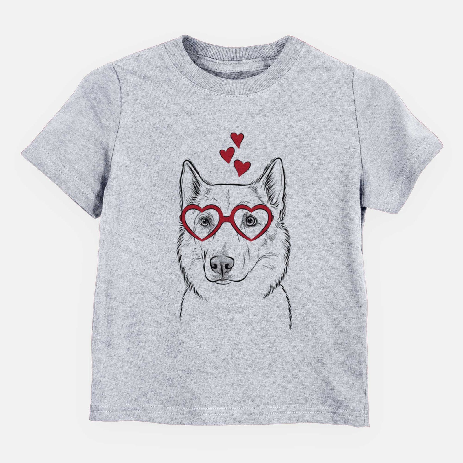 Valentine Vox the Siberian Husky - Kids/Youth/Toddler Shirt