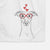 Wallace the Whippet Decorative Hand Towel