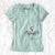 Valentine Wallace the Whippet - Women's V-neck Shirt