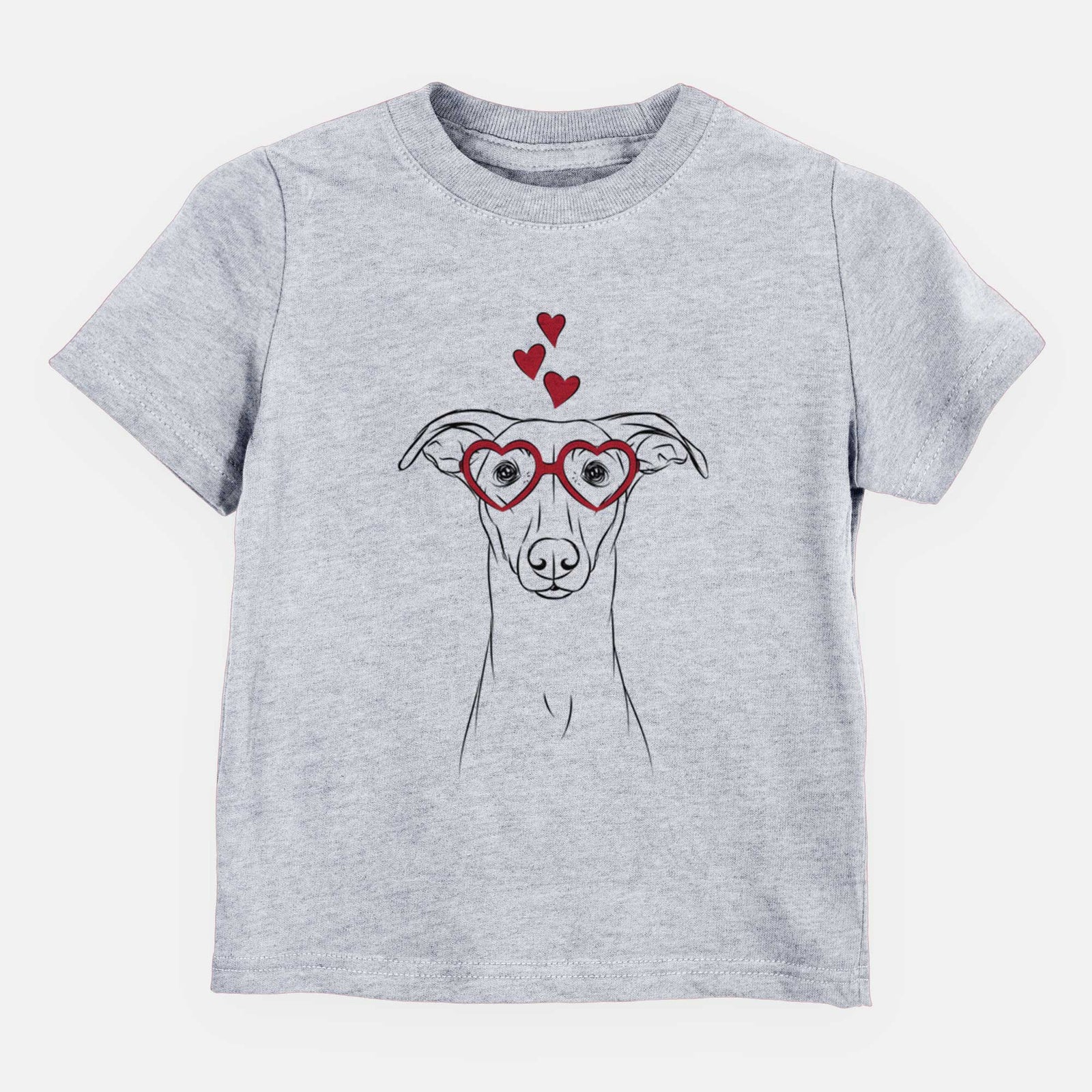 Valentine Wallace the Whippet - Kids/Youth/Toddler Shirt