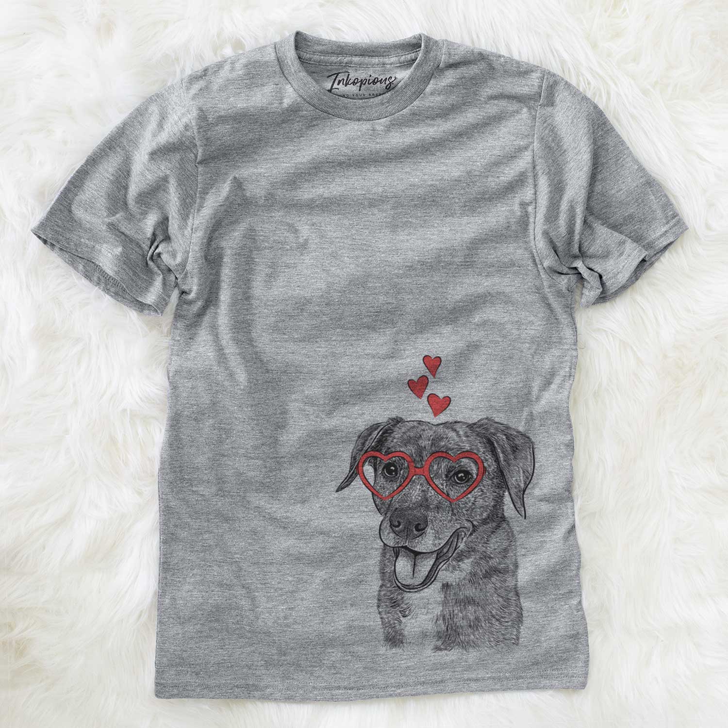 Valentine Wally the Mixed Breed - Unisex Crewneck