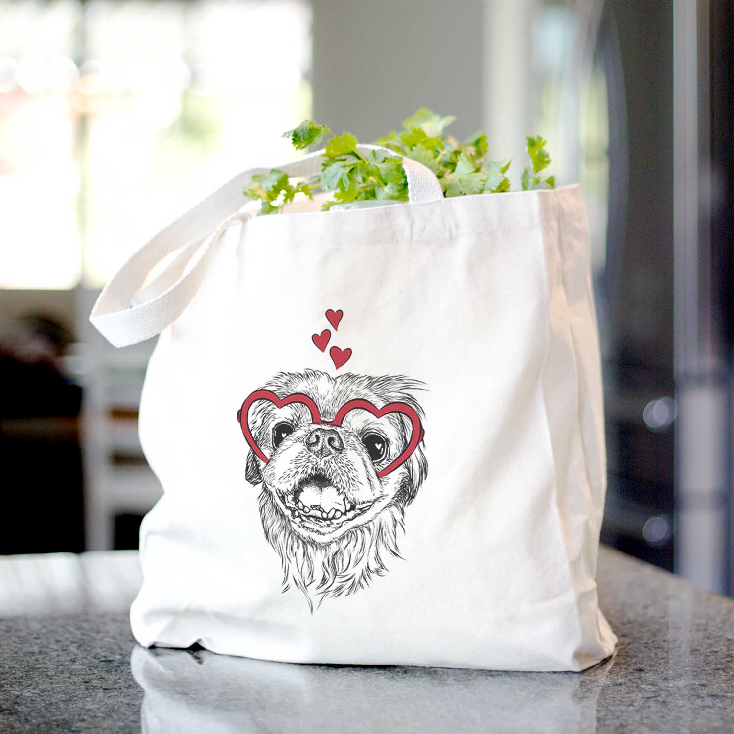 Wally the Pekingese - Tote Bag