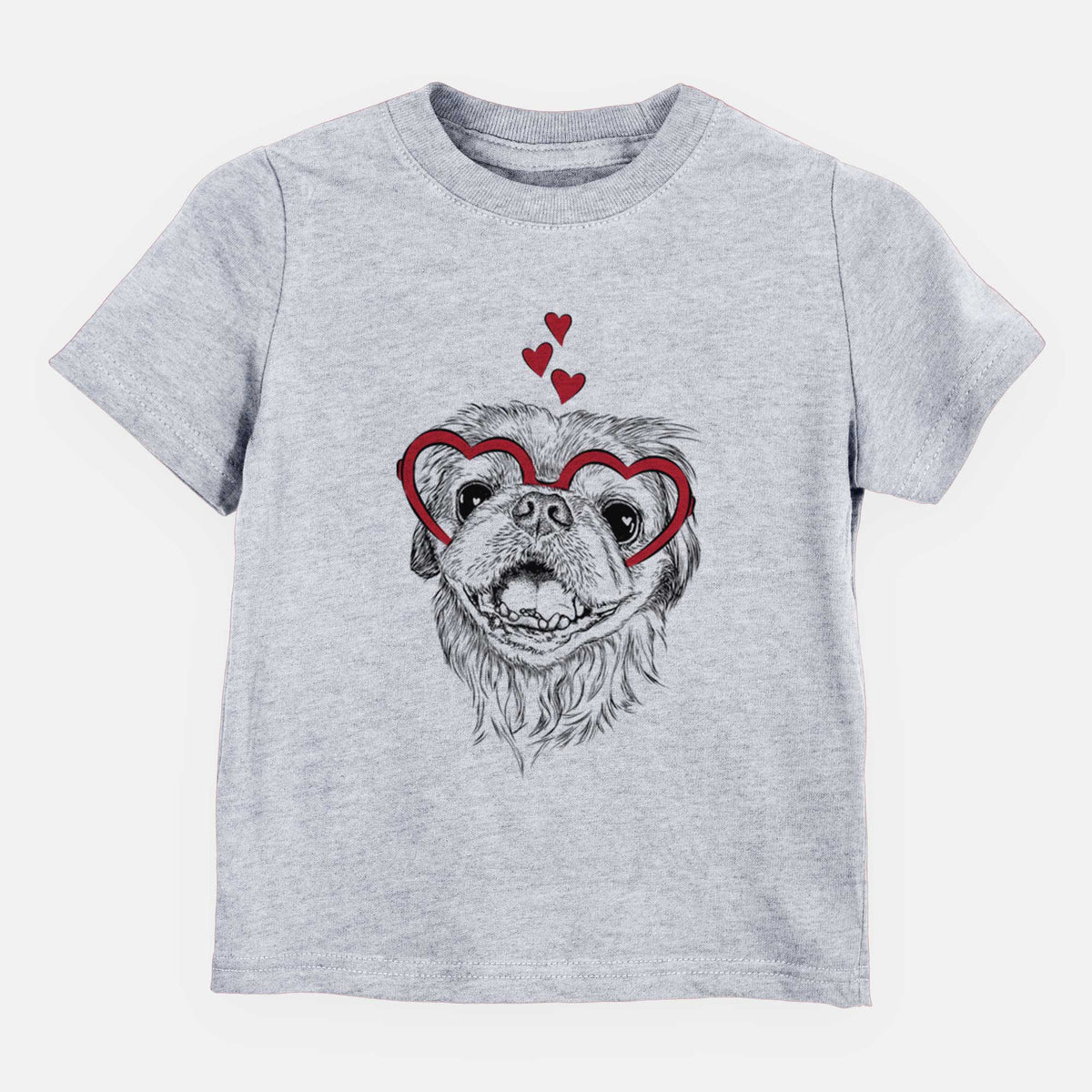 Valentine Wally the Pekingese - Kids/Youth/Toddler Shirt