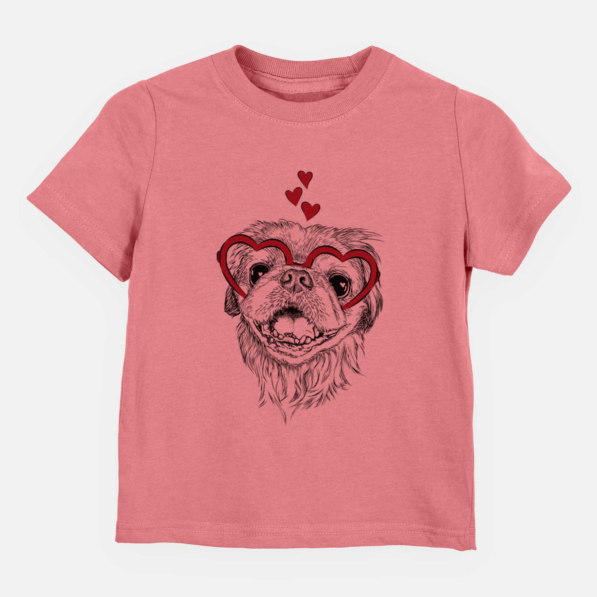 Valentine Wally the Pekingese - Kids/Youth/Toddler Shirt