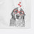 Walter the Bernese Mountain Dog Mix Decorative Hand Towel