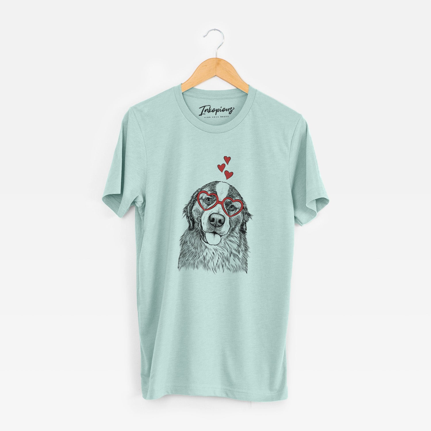 Valentine Walter the Bernese Mountain Dog Mix - Unisex Crewneck