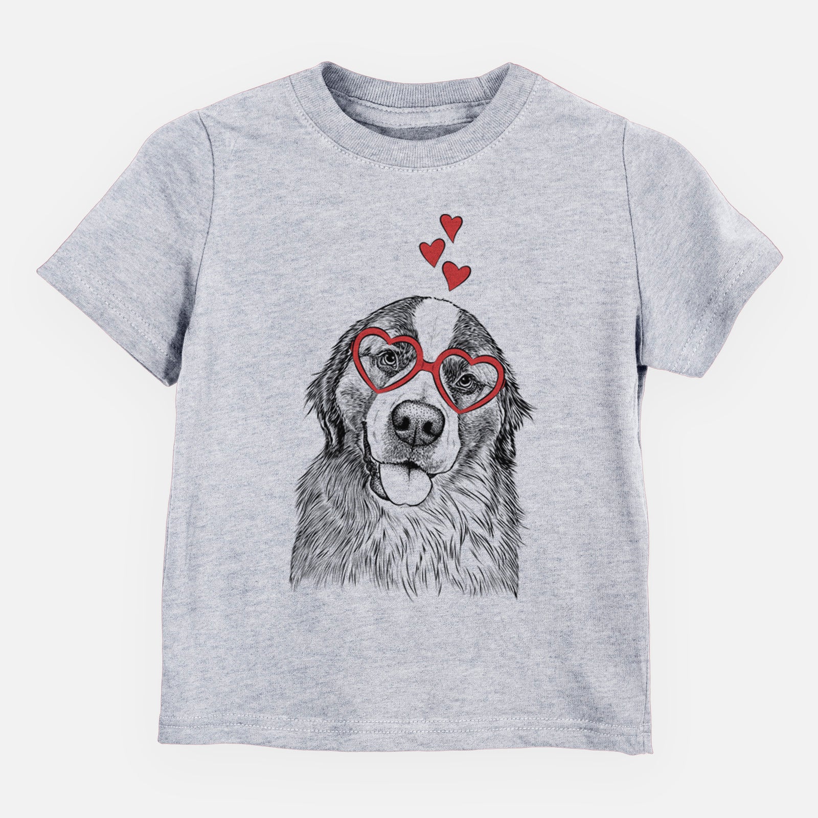 Valentine Walter the Bernese Mountain Dog Mix - Kids/Youth/Toddler Shirt