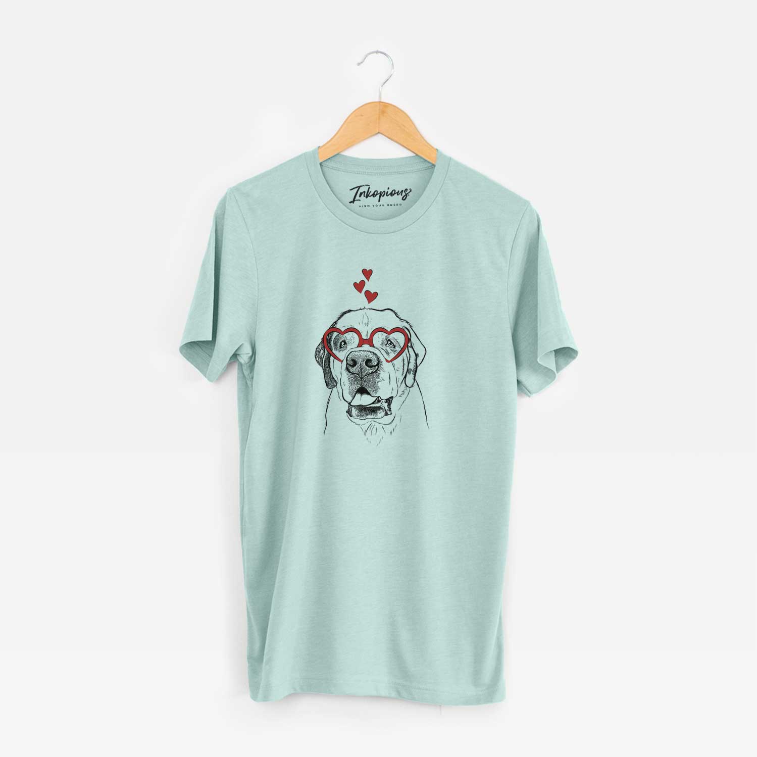 Valentine Wendy the Saint Bernard - Unisex Crewneck