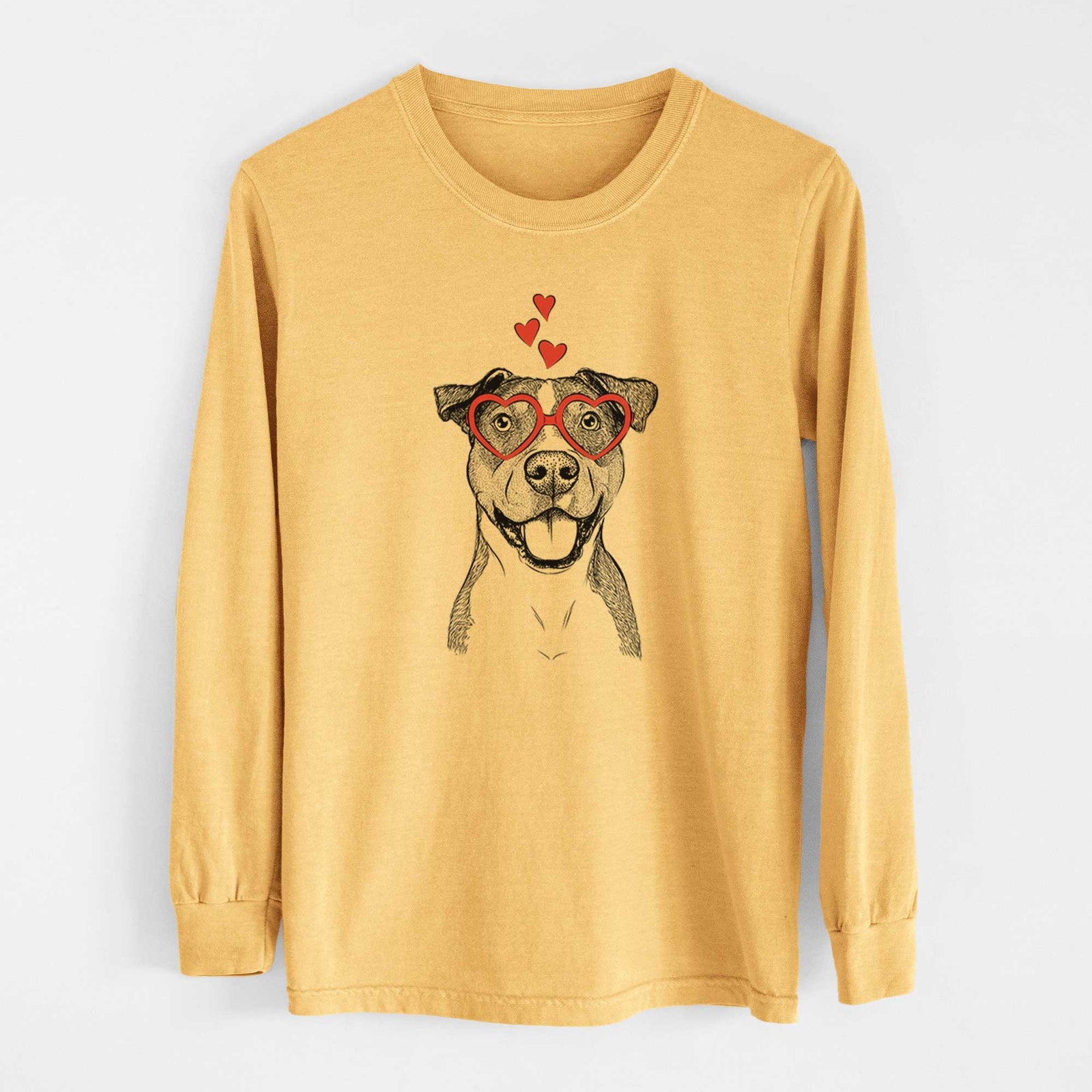 Valentine Wendy the Mixed Breed - Heavyweight 100% Cotton Long Sleeve