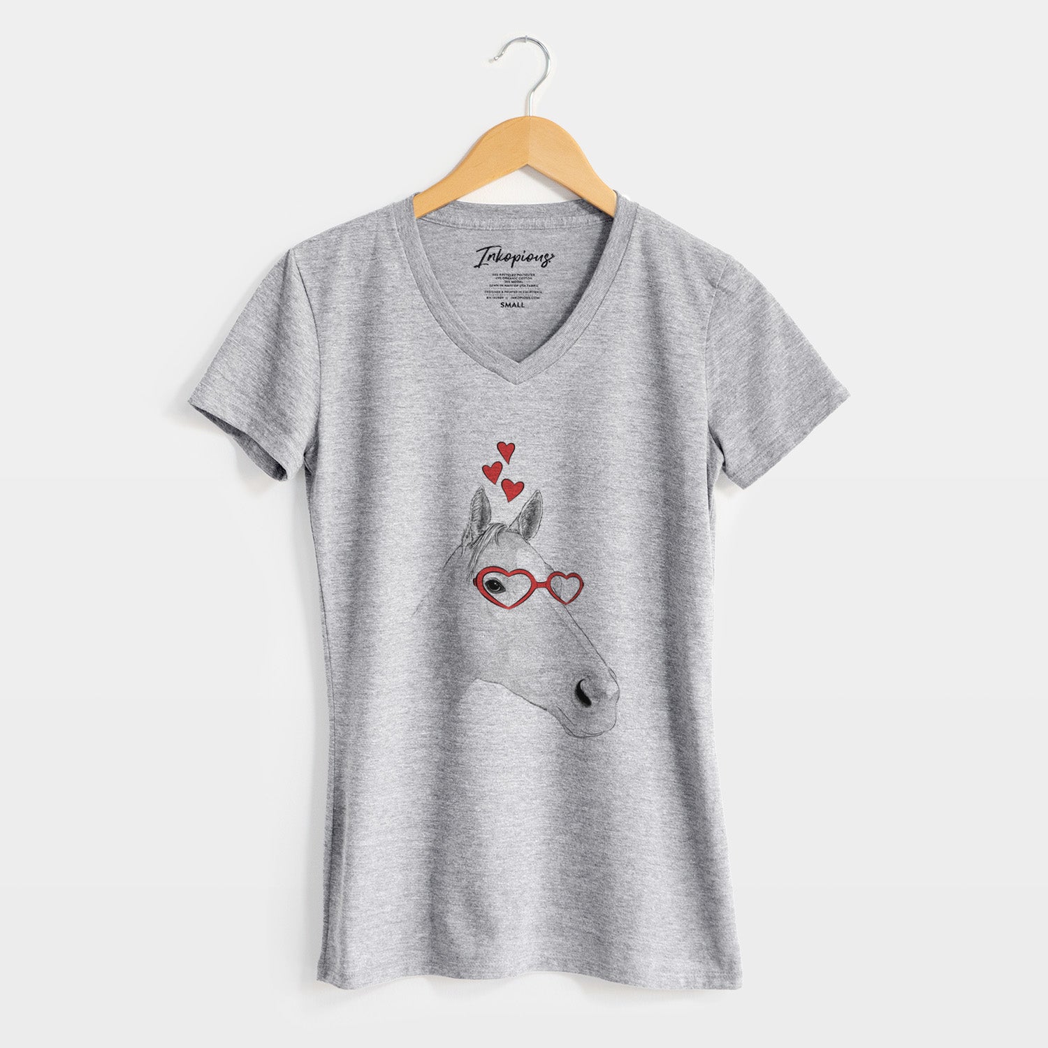 Valentine Westley the Horse - Women's Perfect V-neck Shirt