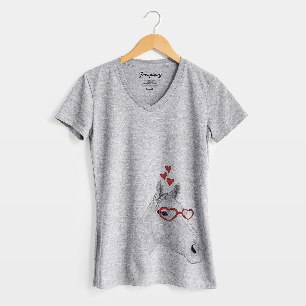 Valentine Westley the Horse - Women's Perfect V-neck Shirt