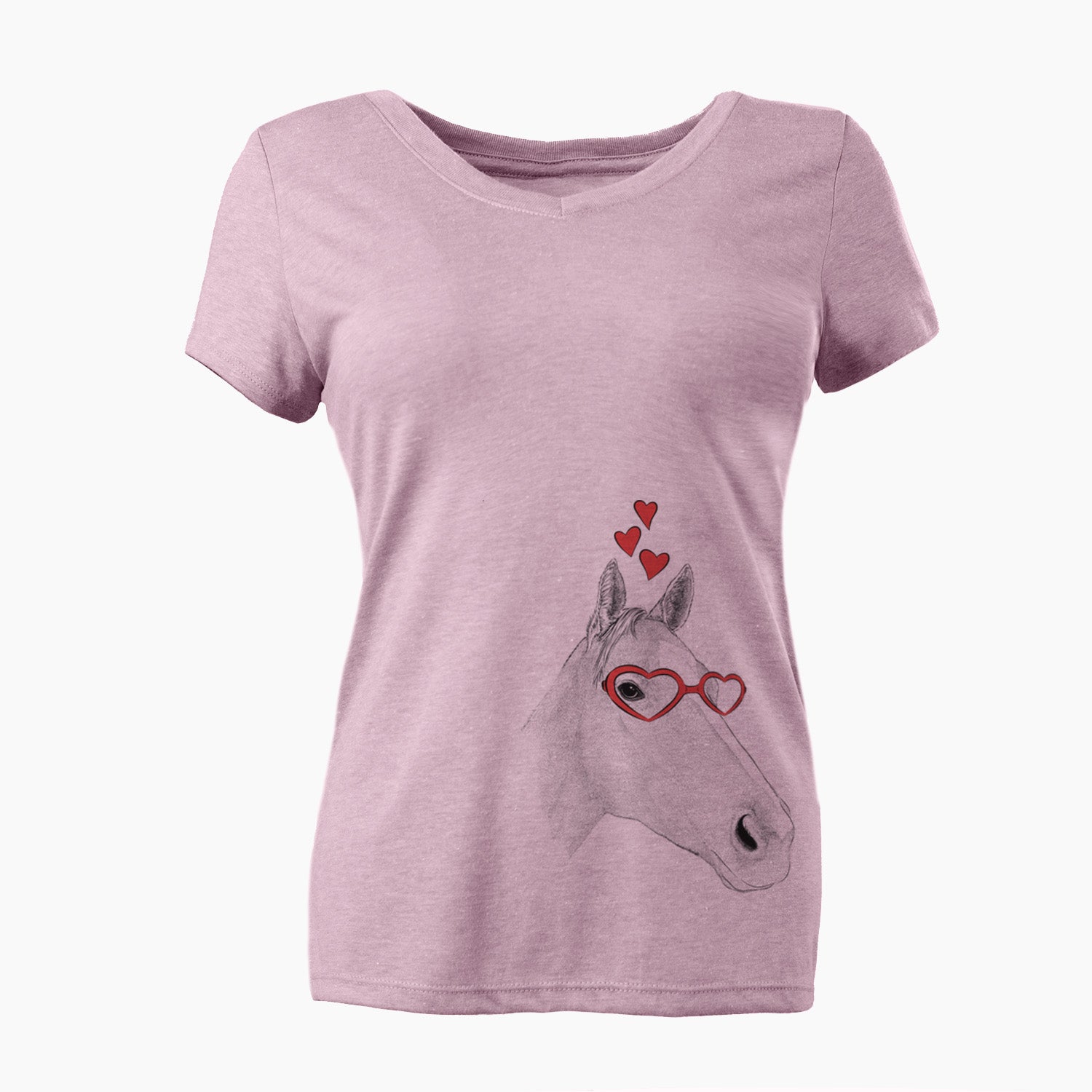 Valentine Westley the Horse - Women's Perfect V-neck Shirt