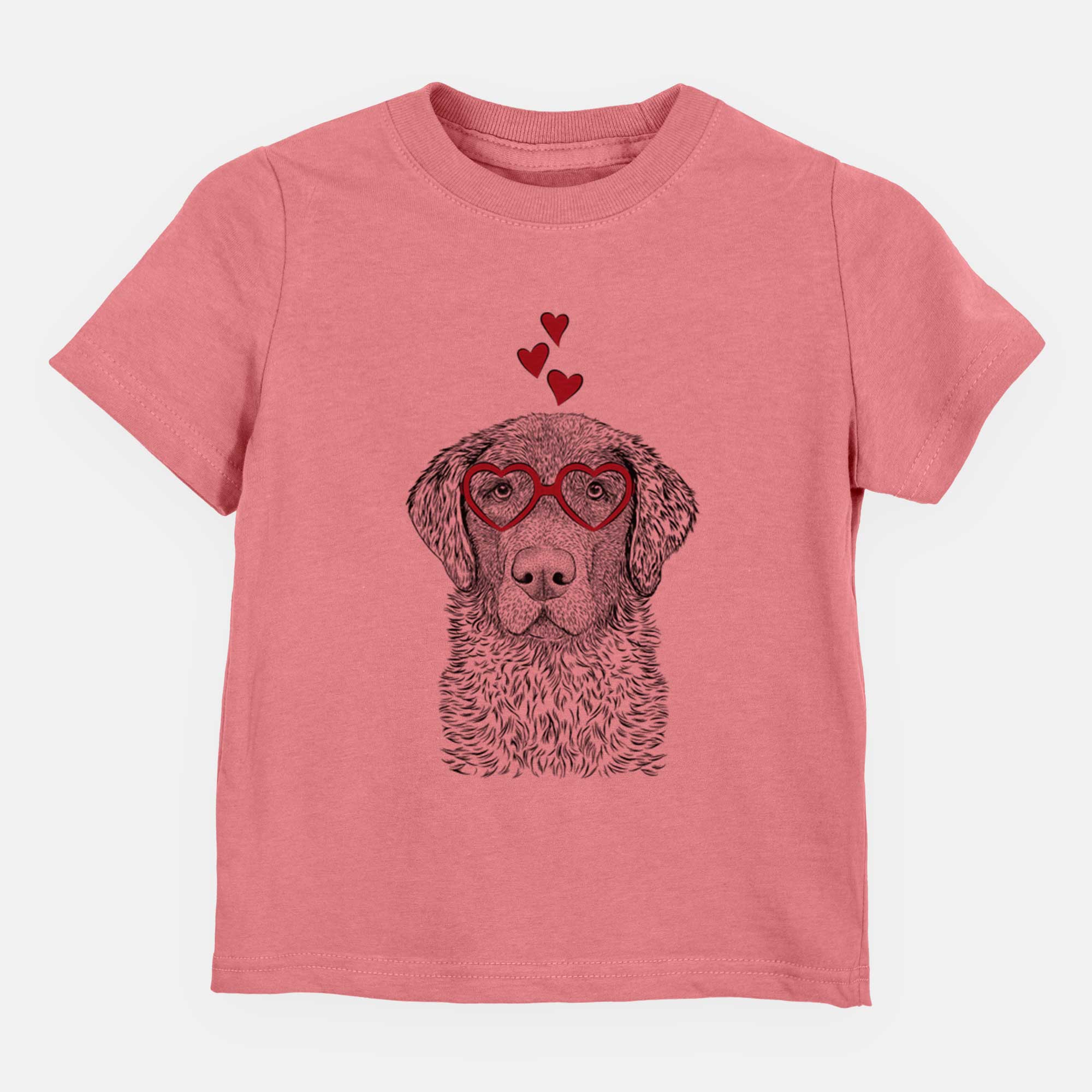 Valentine Whiskey the Chocolate Lab - Kids/Youth/Toddler Shirt