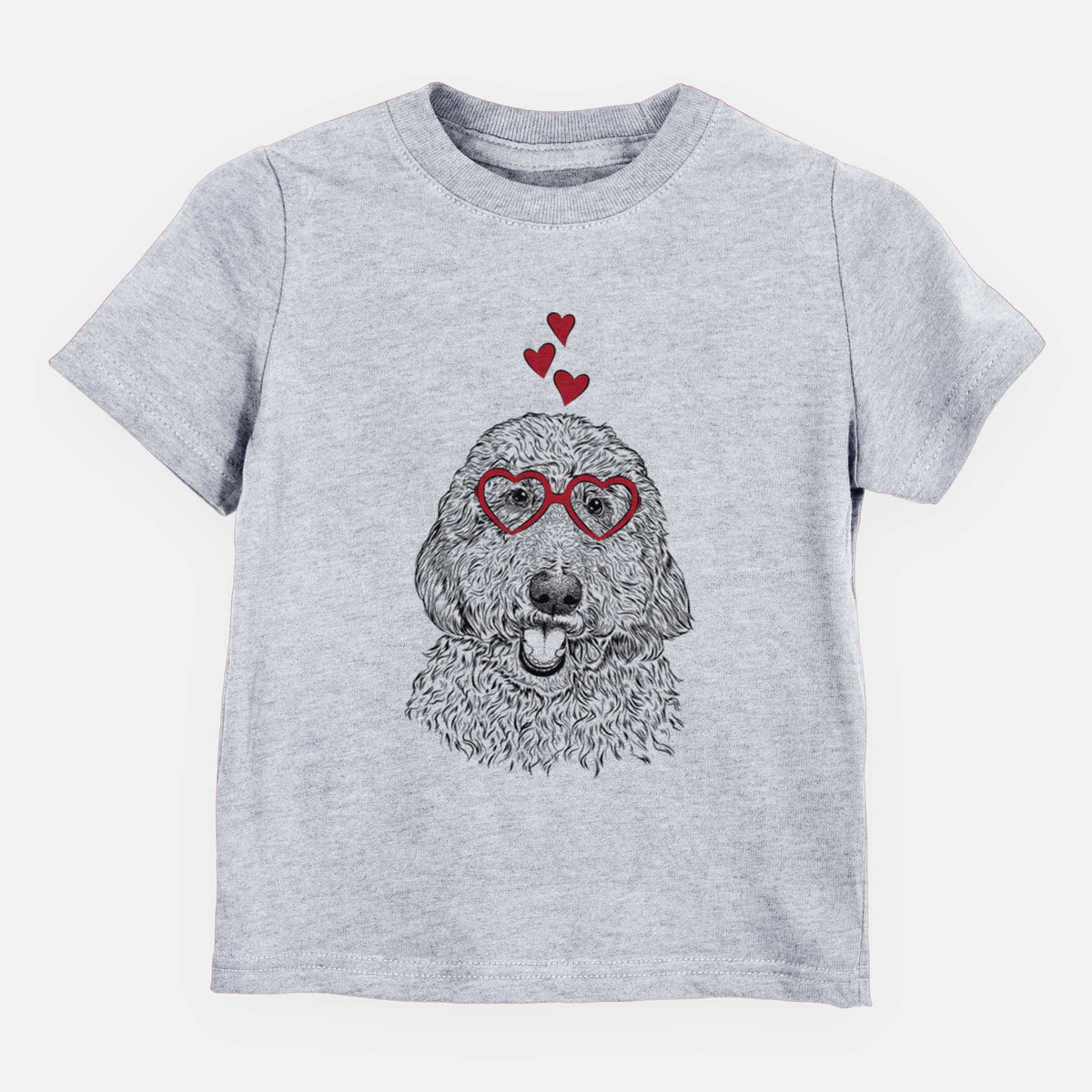 Valentine Whisper the Goldendoodle - Kids/Youth/Toddler Shirt