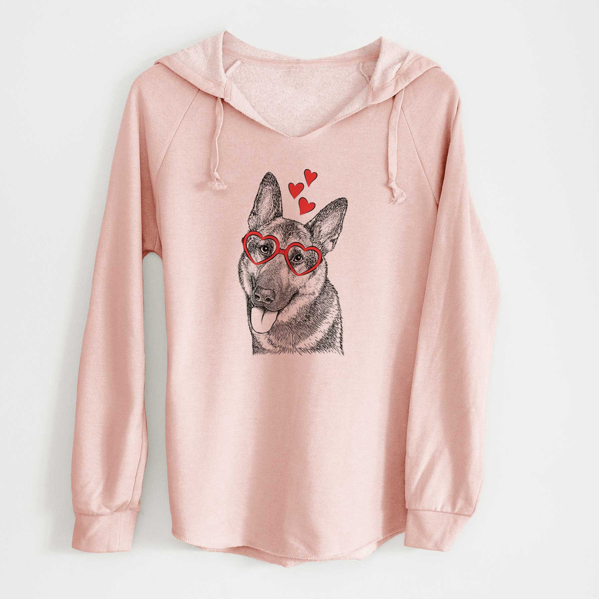 Valentine Whitaker the German Shepherd - Cali Wave Hooded Sweatshirt