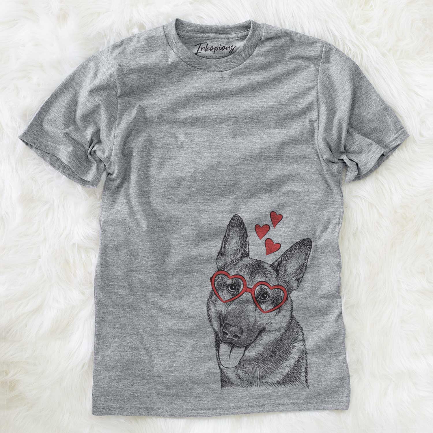 Valentine Whitaker the German Shepherd - Unisex Crewneck