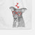 Wilbur the Shepherd Mix Decorative Hand Towel