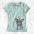 Valentine Wilbur the Shepherd Mix - Women's V-neck Shirt