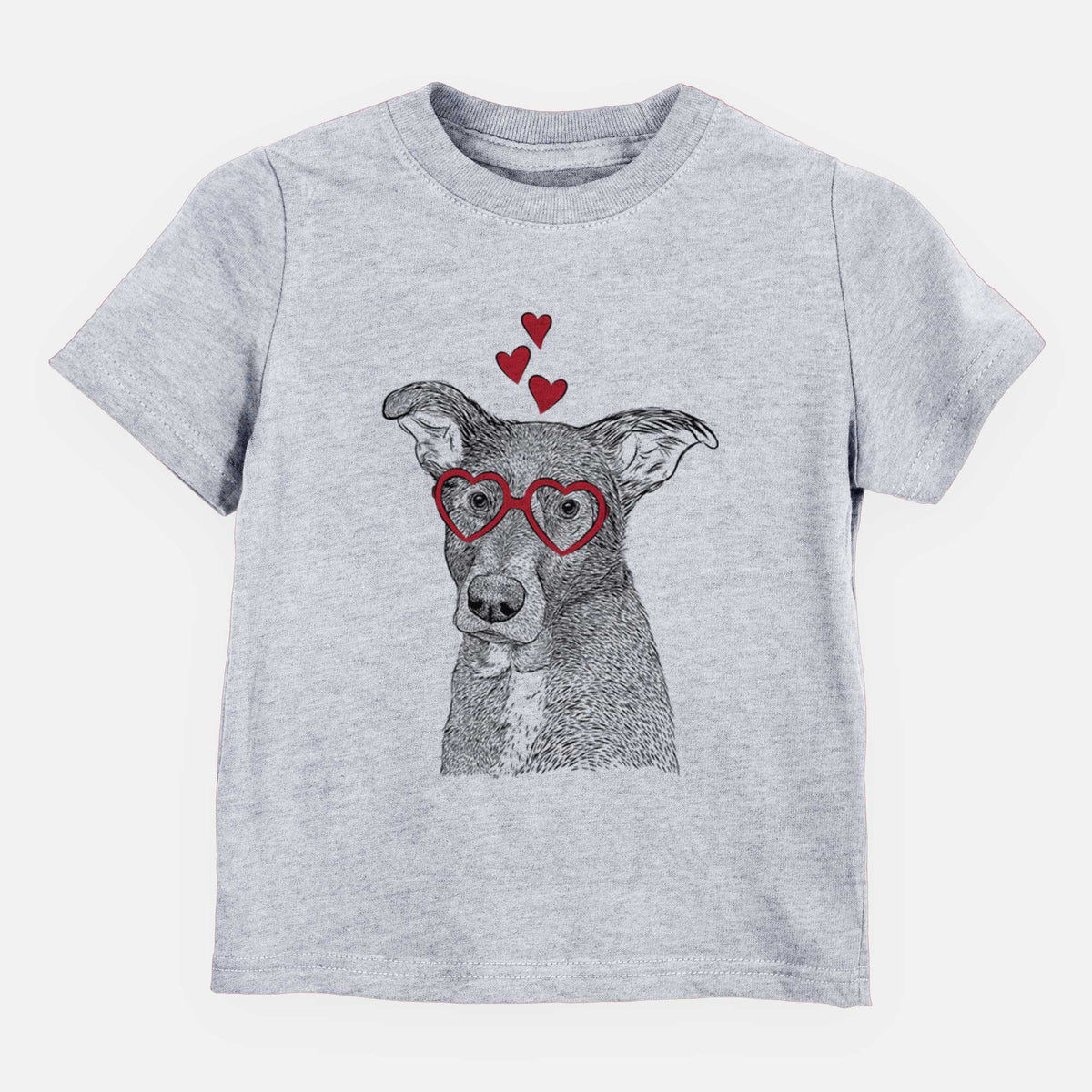 Valentine Wilbur the Shepherd Mix - Kids/Youth/Toddler Shirt