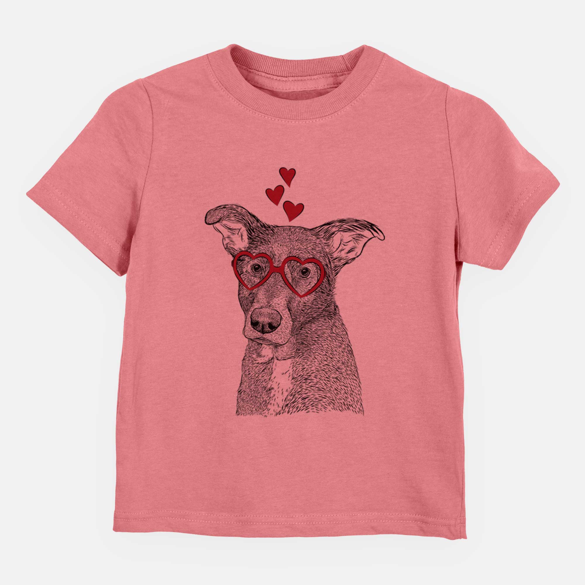 Valentine Wilbur the Shepherd Mix - Kids/Youth/Toddler Shirt