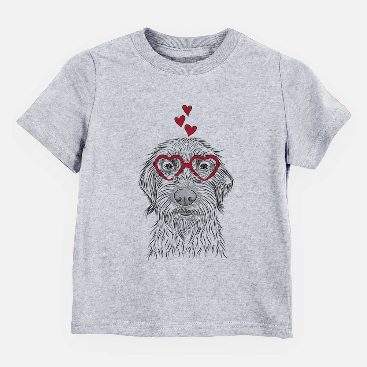 Valentine Wilkins the Wirehaired Pointing Griffon - Kids/Youth/Toddler Shirt