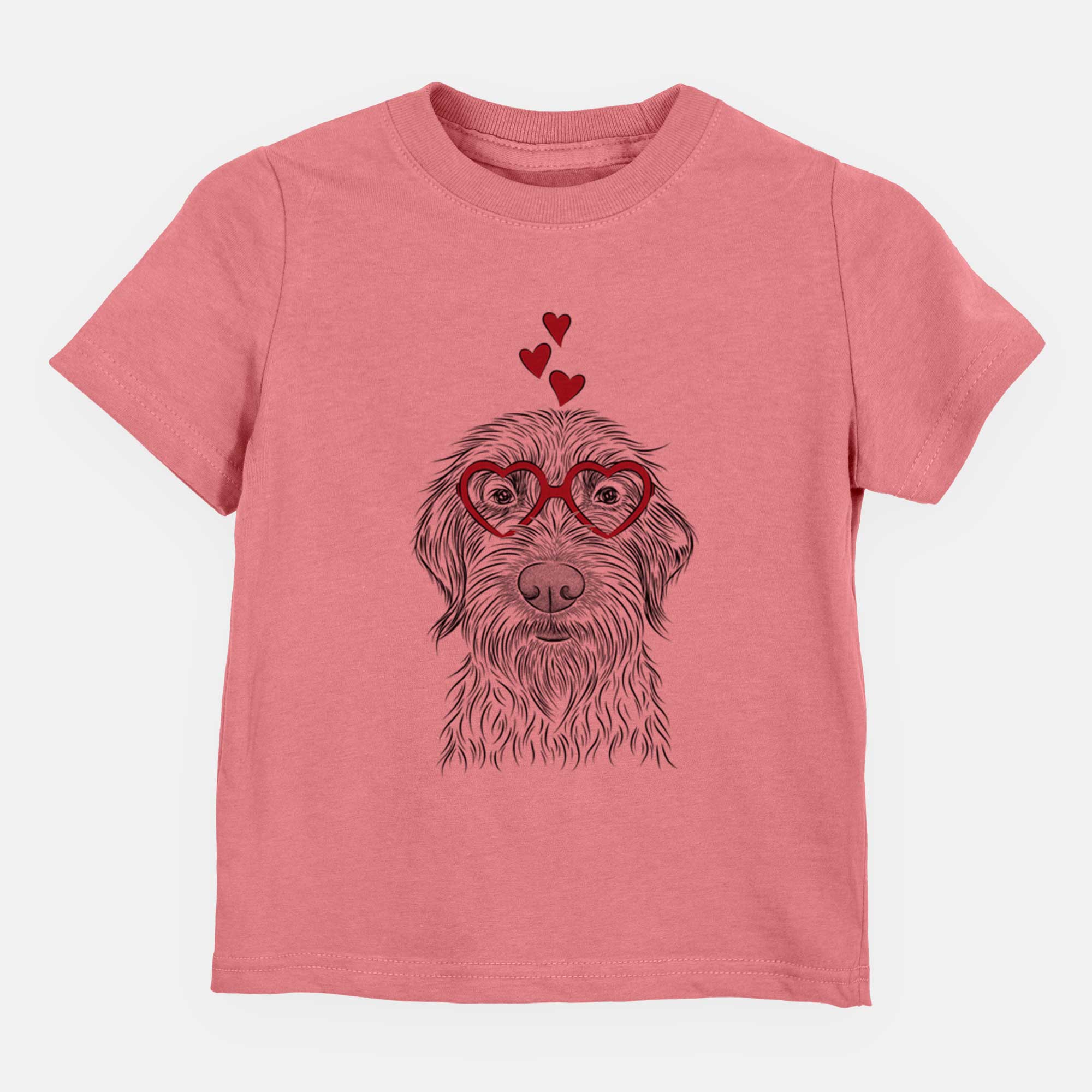 Valentine Wilkins the Wirehaired Pointing Griffon - Kids/Youth/Toddler Shirt