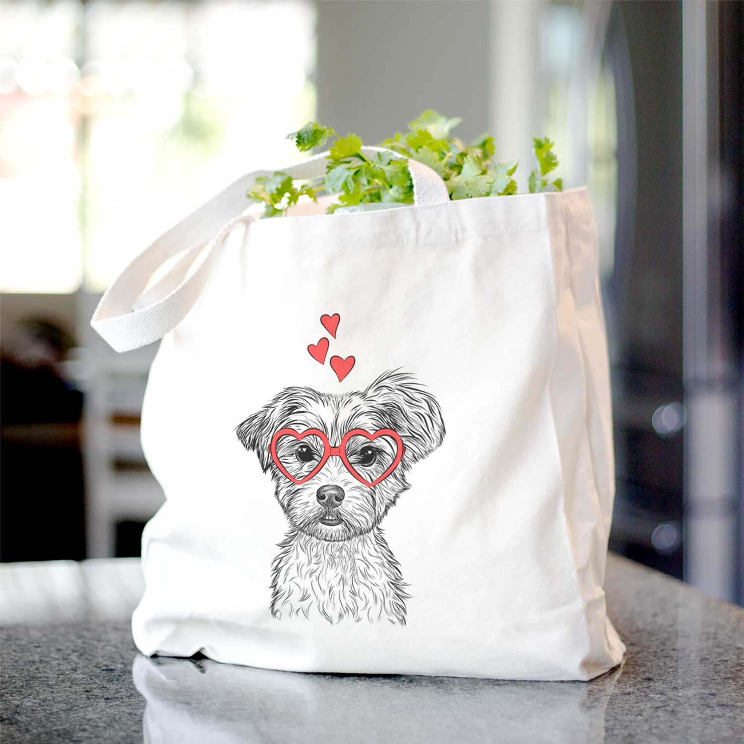 William Mitchell Newman the Yorkshire Terrier - Tote Bag