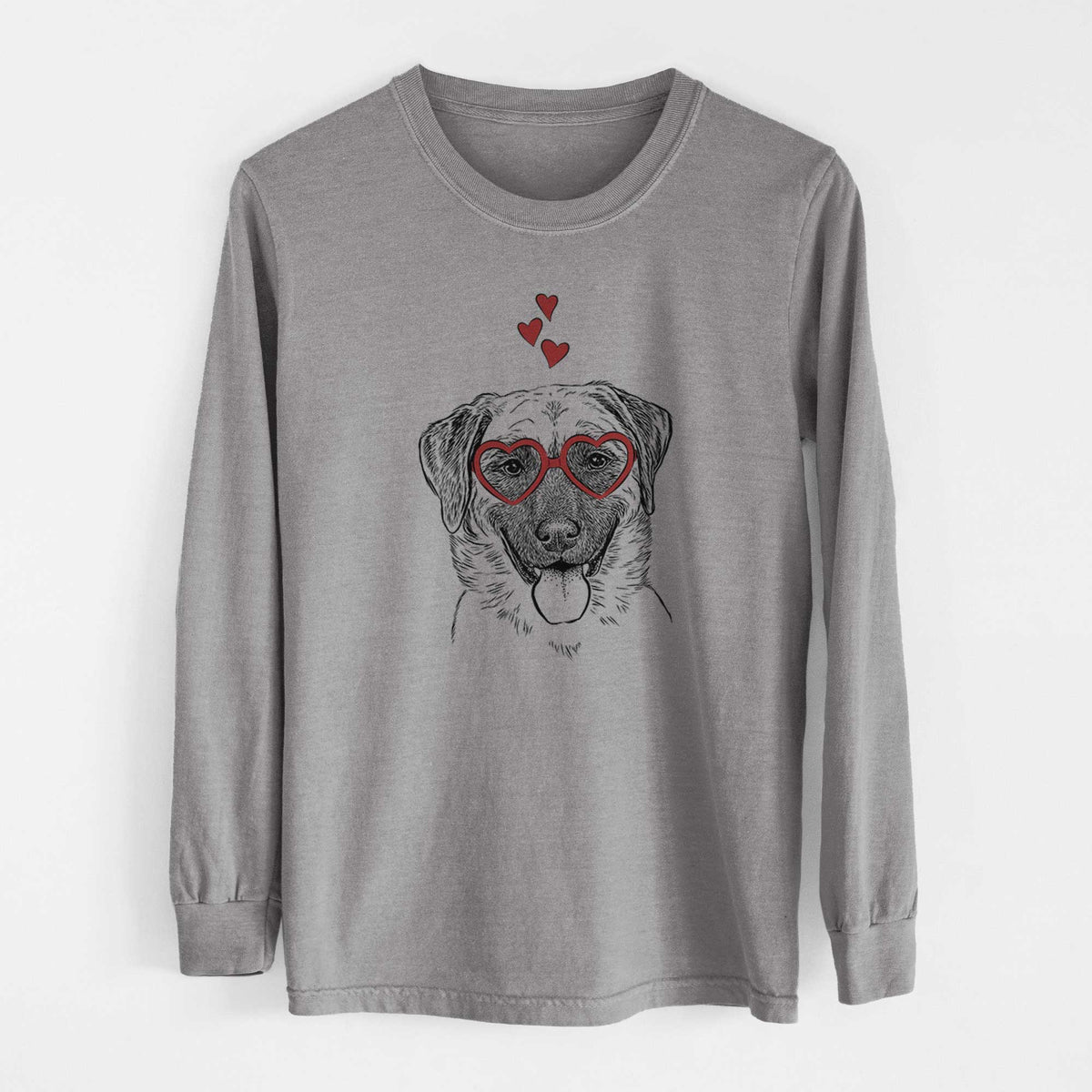 Valentine Willow the Anatolian Shepherd - Heavyweight 100% Cotton Long Sleeve