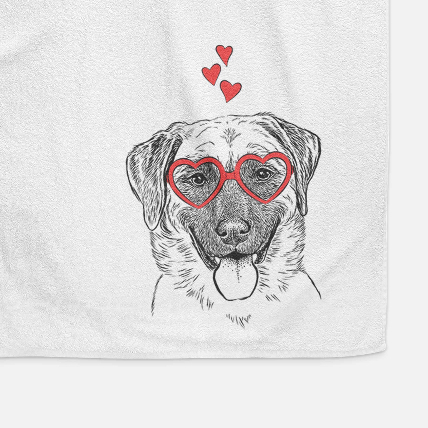 Willow the Anatolian Shepherd Decorative Hand Towel