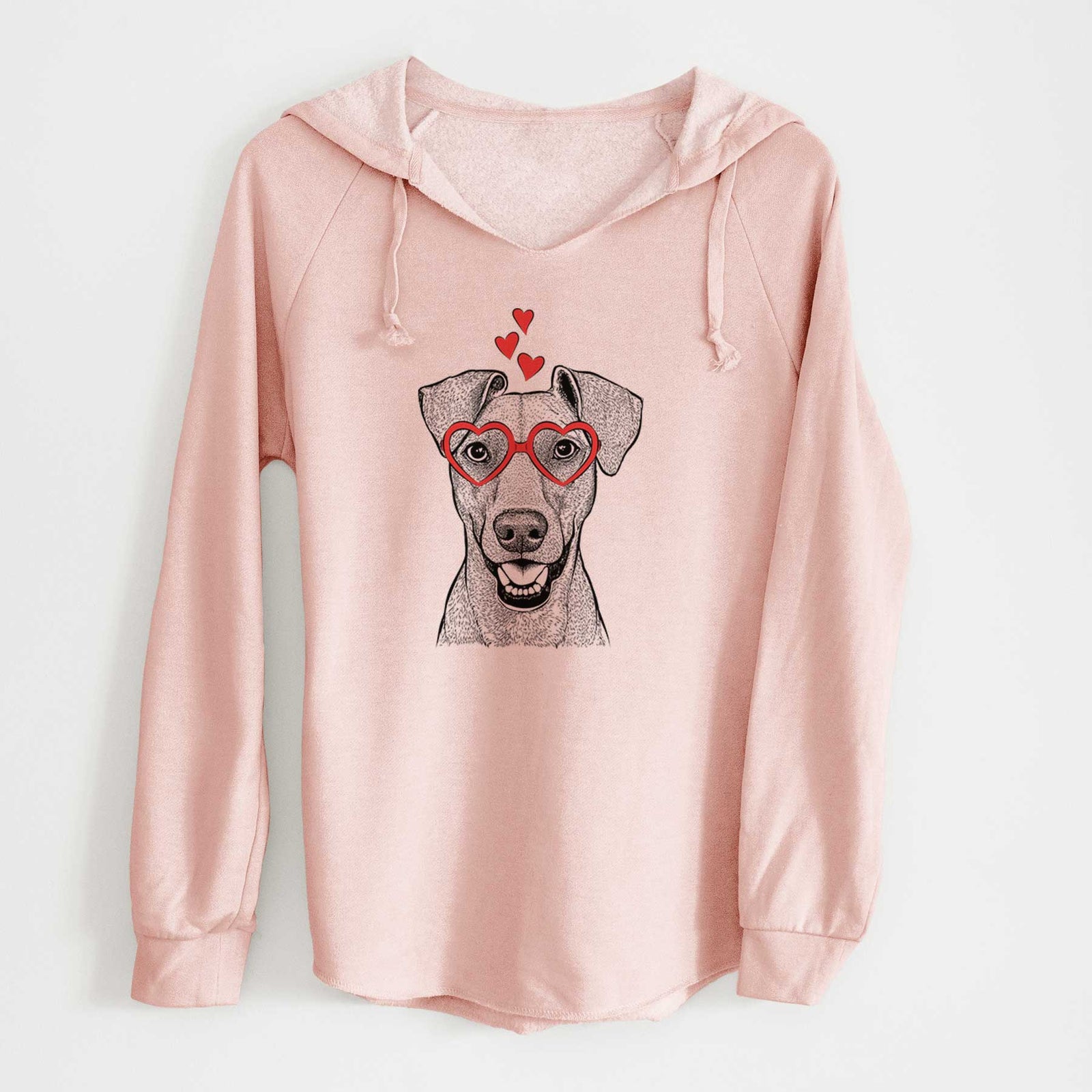 Valentine Willow the German Pinscher - Cali Wave Hooded Sweatshirt