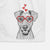 Willow the German Pinscher Decorative Hand Towel