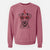 Valentine Willow the German Pinscher - Unisex Pigment Dyed Crew Sweatshirt