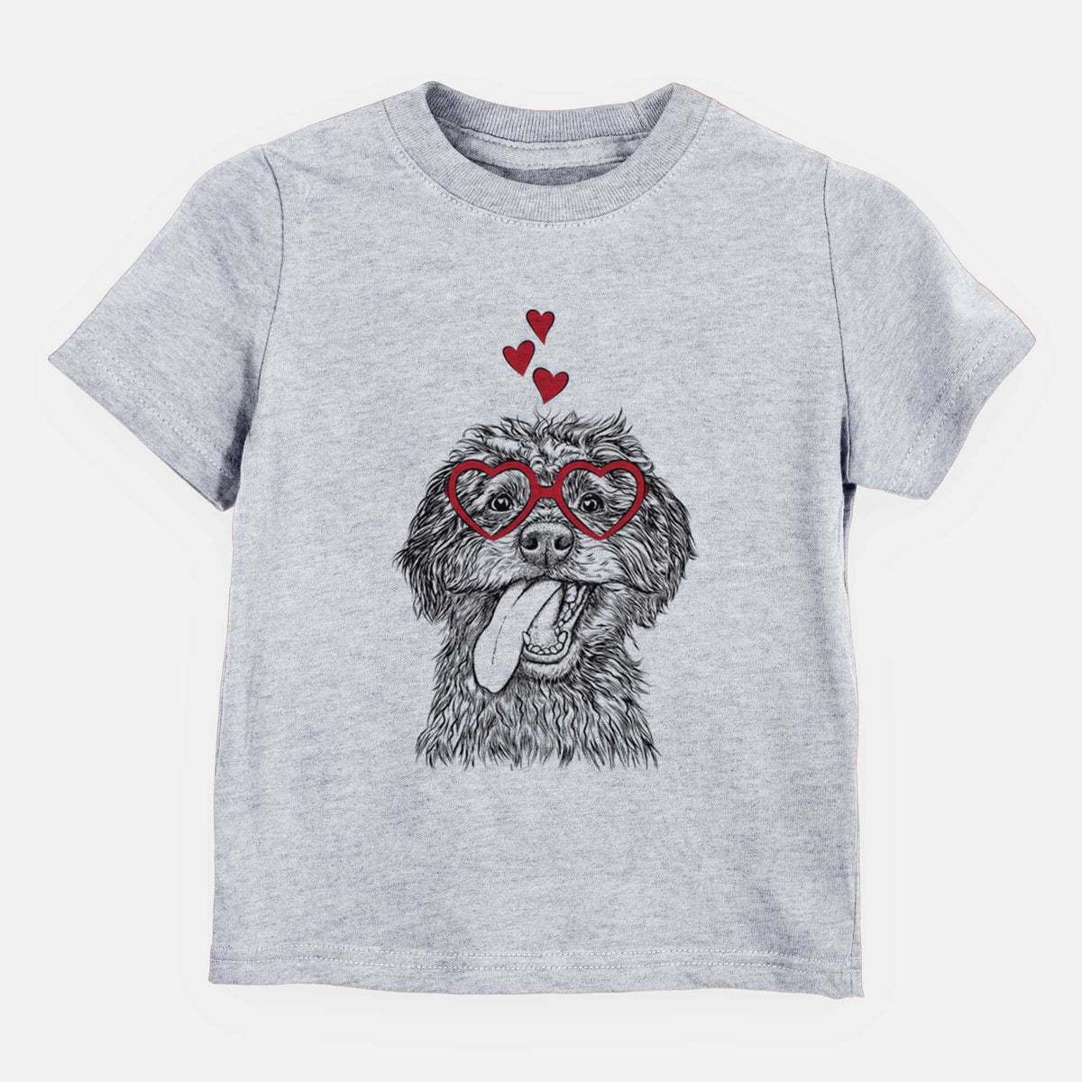 Valentine Winnie the Mini Aussiedoodle - Kids/Youth/Toddler Shirt