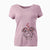 Winston the English Bulldog - Women's V-neck Shirt