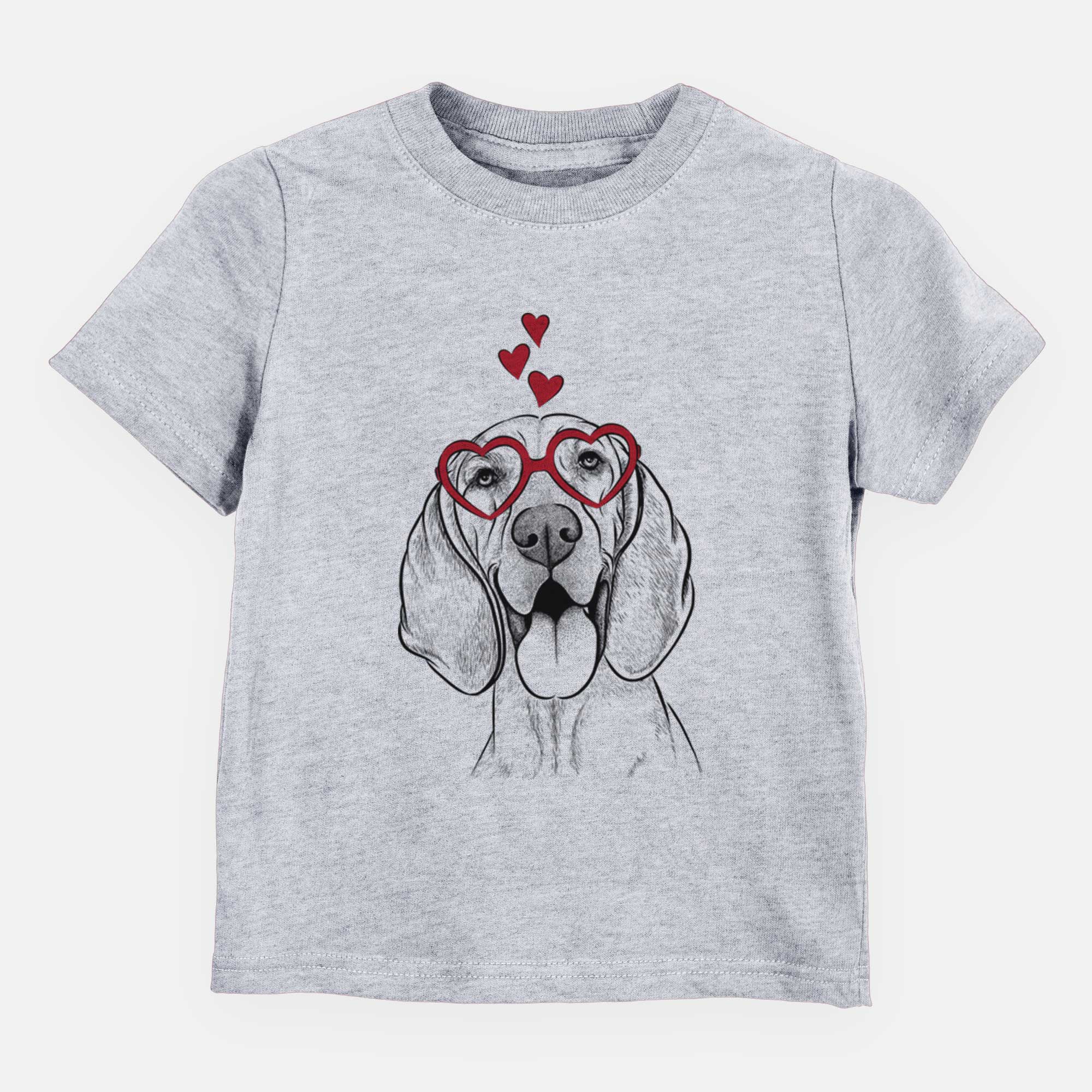 Valentine Winston the Redbone Coonhound - Kids/Youth/Toddler Shirt