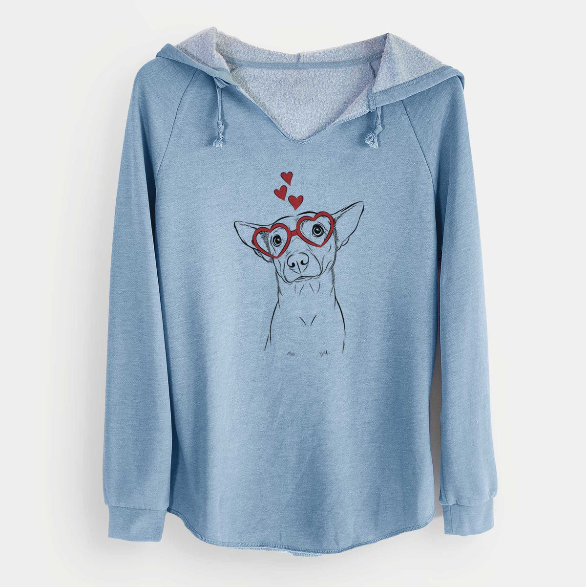 Valentine Yogi the Mixed Breed - Cali Wave Hooded Sweatshirt
