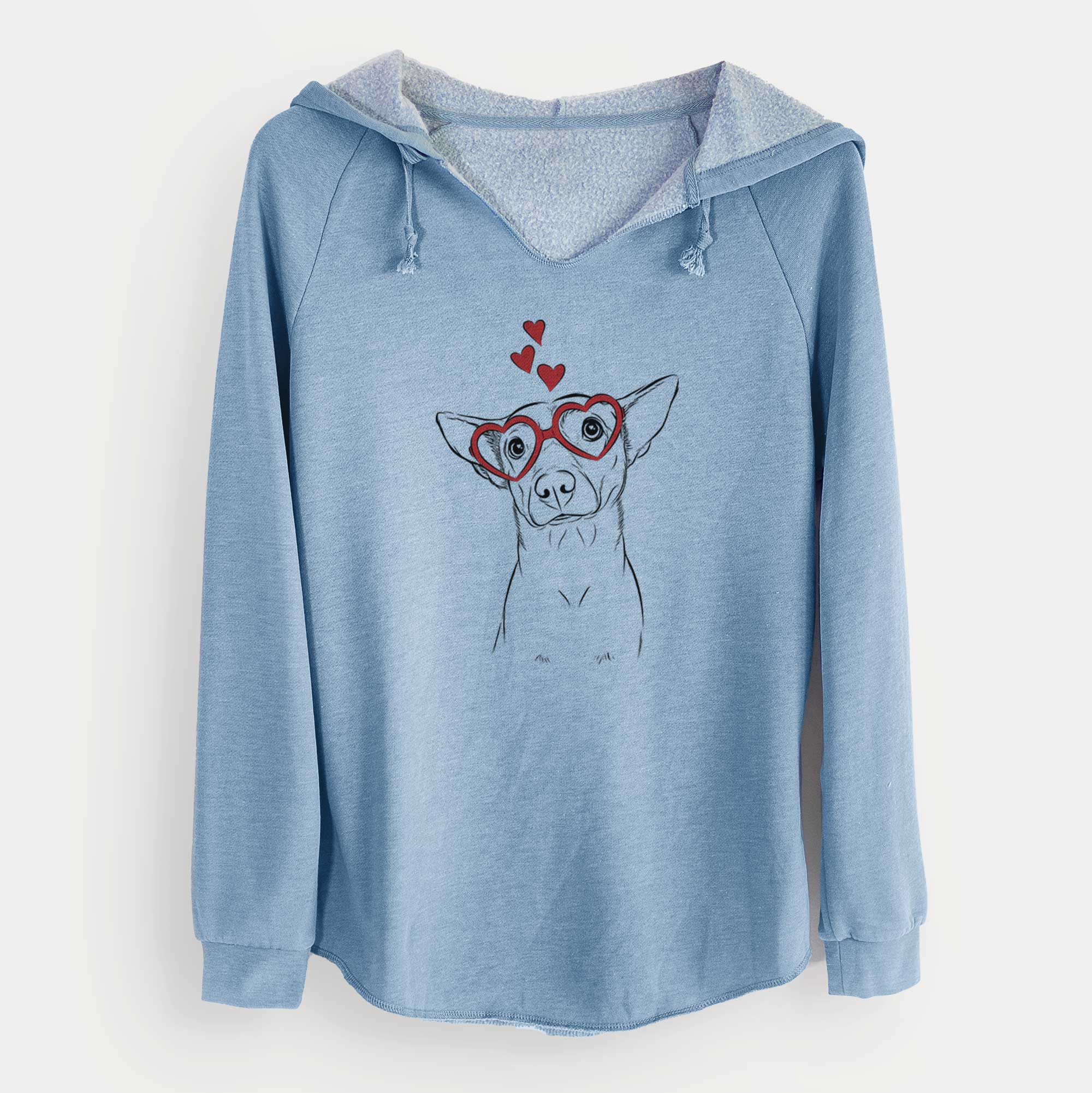 Valentine Yogi the Mixed Breed - Cali Wave Hooded Sweatshirt