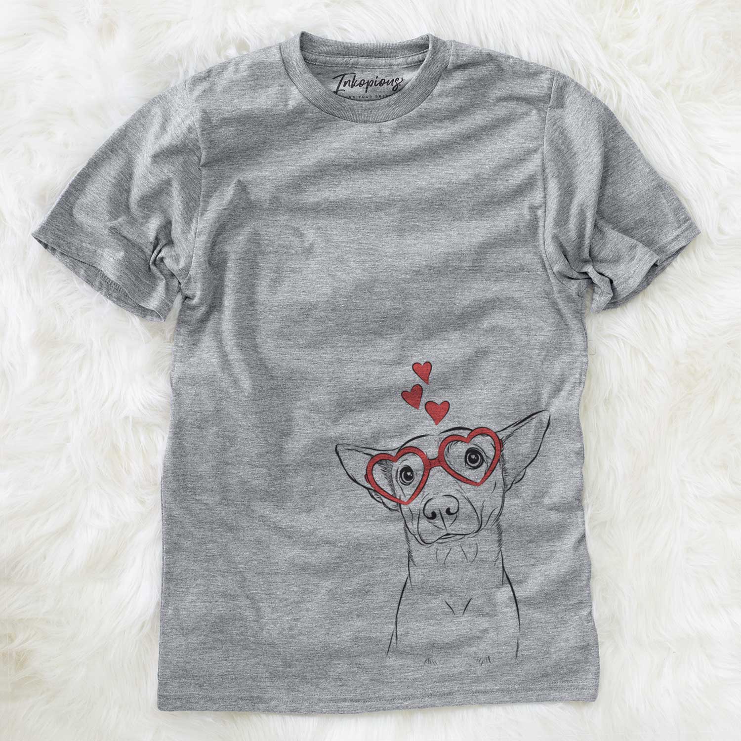 Valentine Yogi the Mixed Breed - Unisex Crewneck