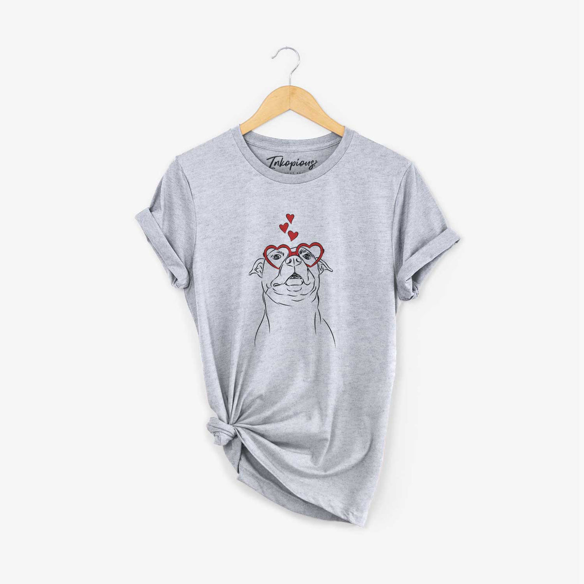 Valentine Zada the Pitbull - Unisex Crewneck