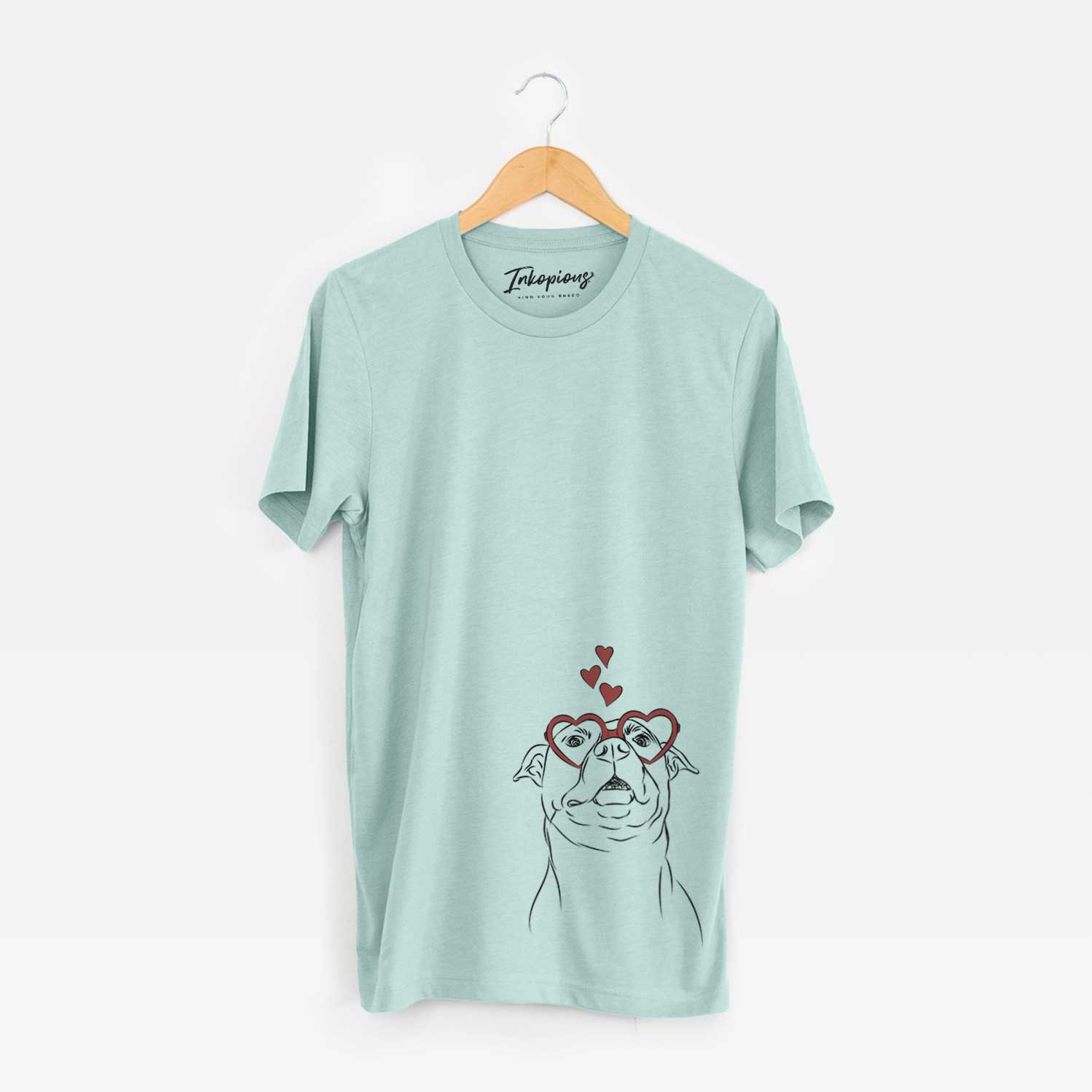 Valentine Zada the Pitbull - Unisex Crewneck