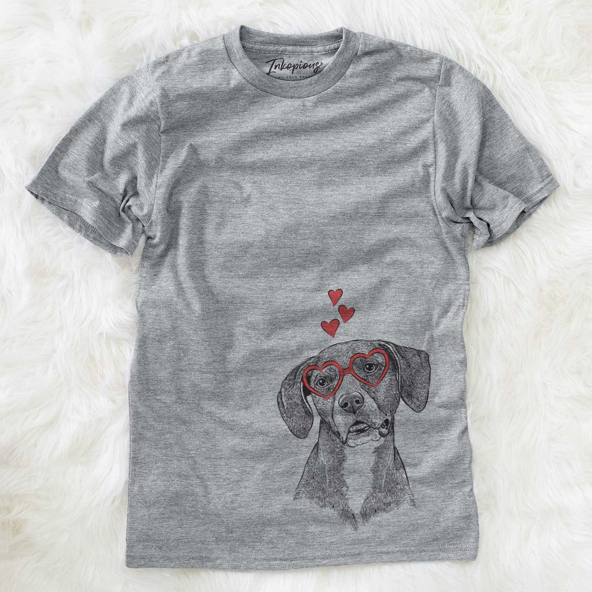 Valentine Zeena the Plott Hound Mix - Unisex Crewneck