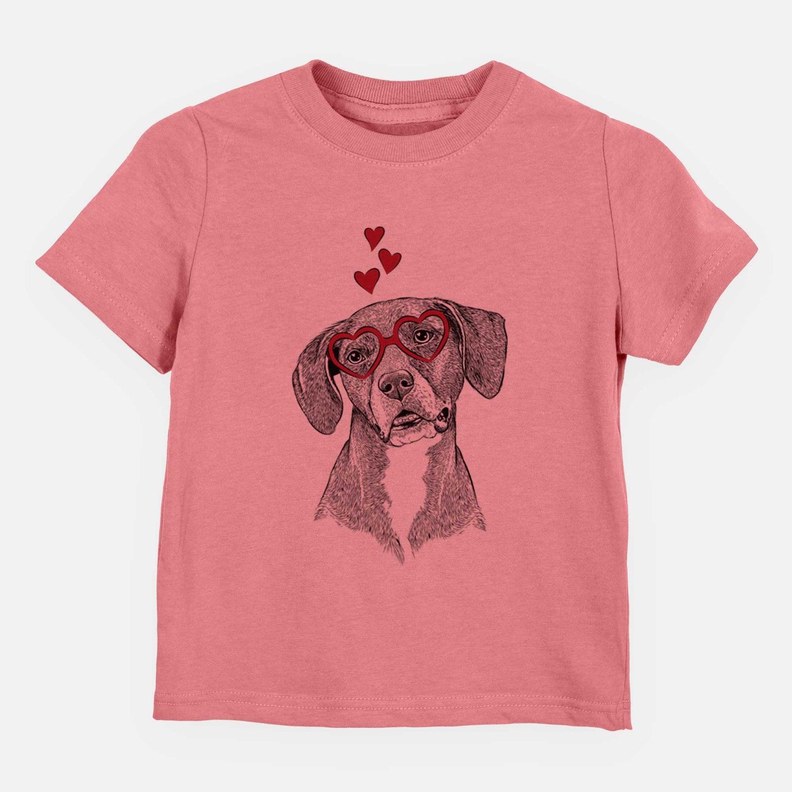 Valentine Zeena the Plott Hound Mix - Kids/Youth/Toddler Shirt