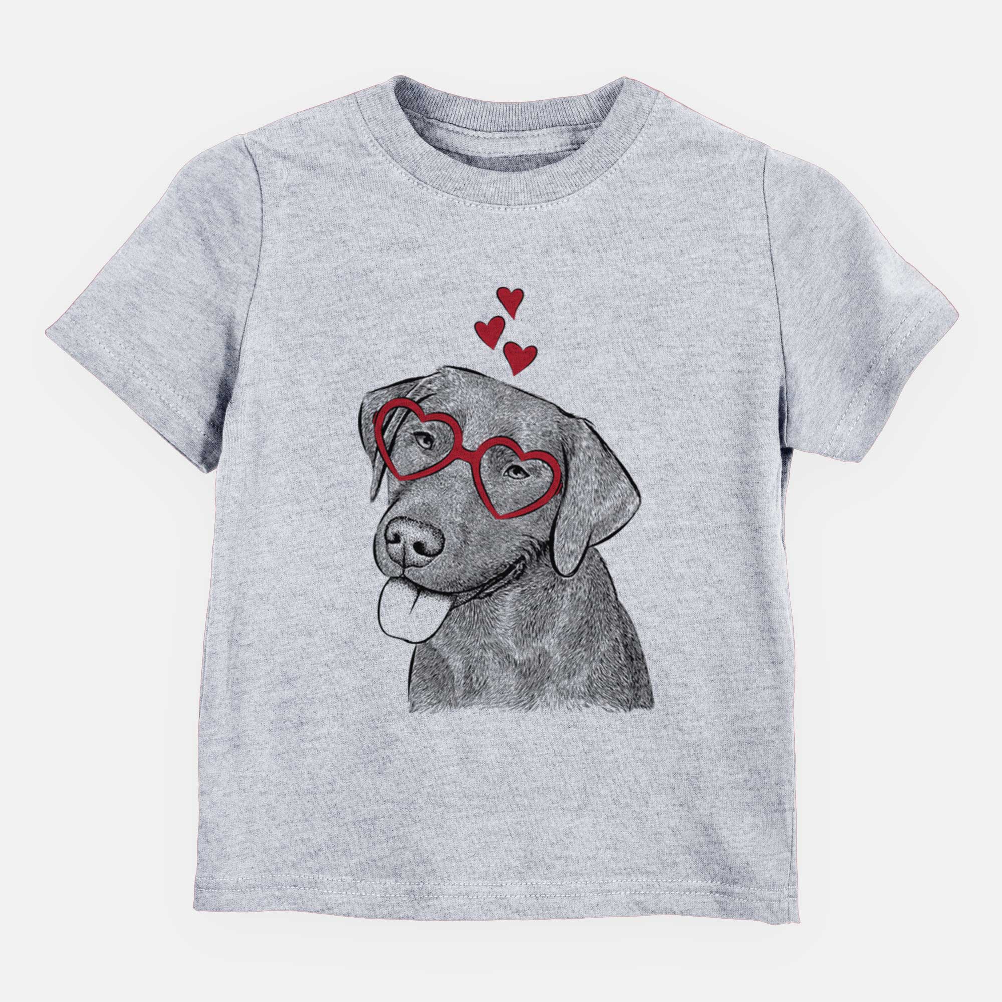 Valentine Zeppelin the Black Labrador - Kids/Youth/Toddler Shirt