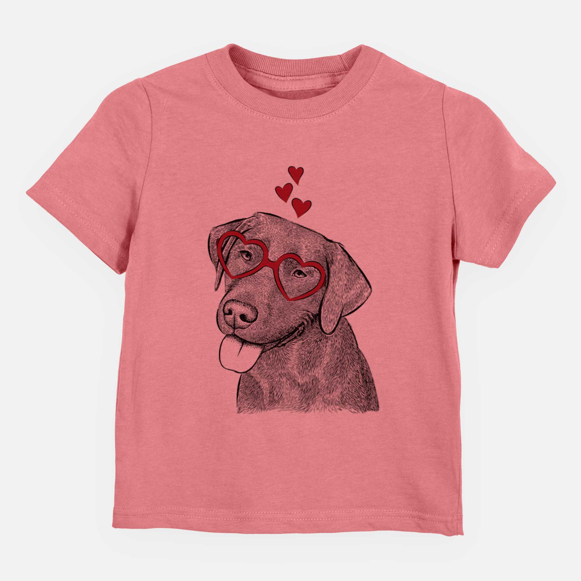 Valentine Zeppelin the Black Labrador - Kids/Youth/Toddler Shirt