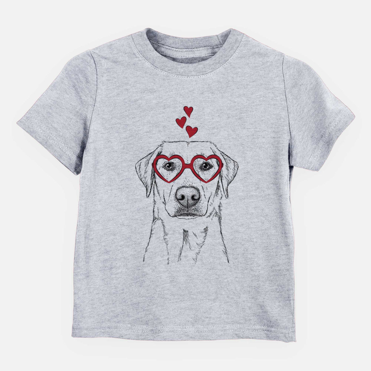 Valentine Zoe the Yellow Lab - Kids/Youth/Toddler Shirt