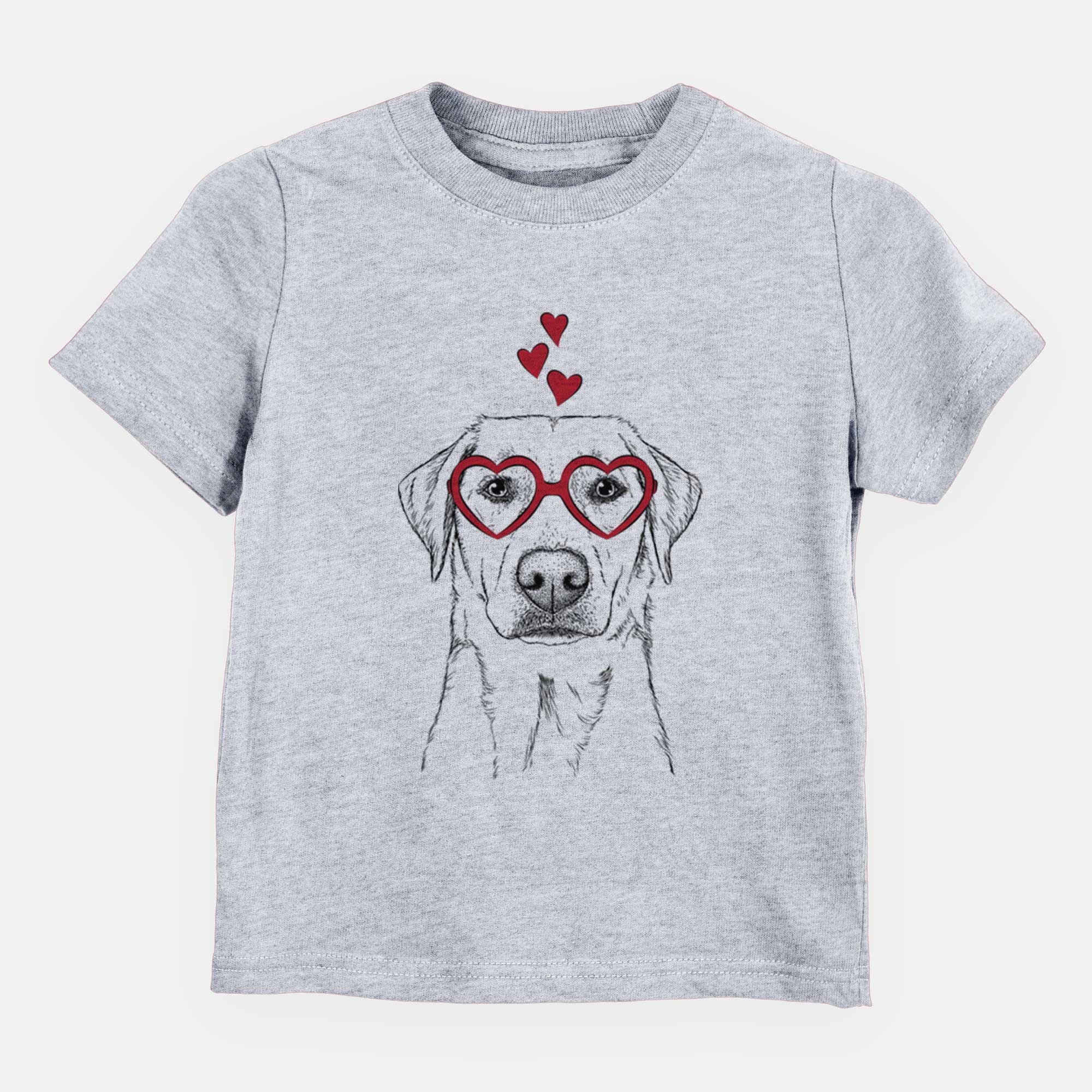 Valentine Zoe the Yellow Lab - Kids/Youth/Toddler Shirt