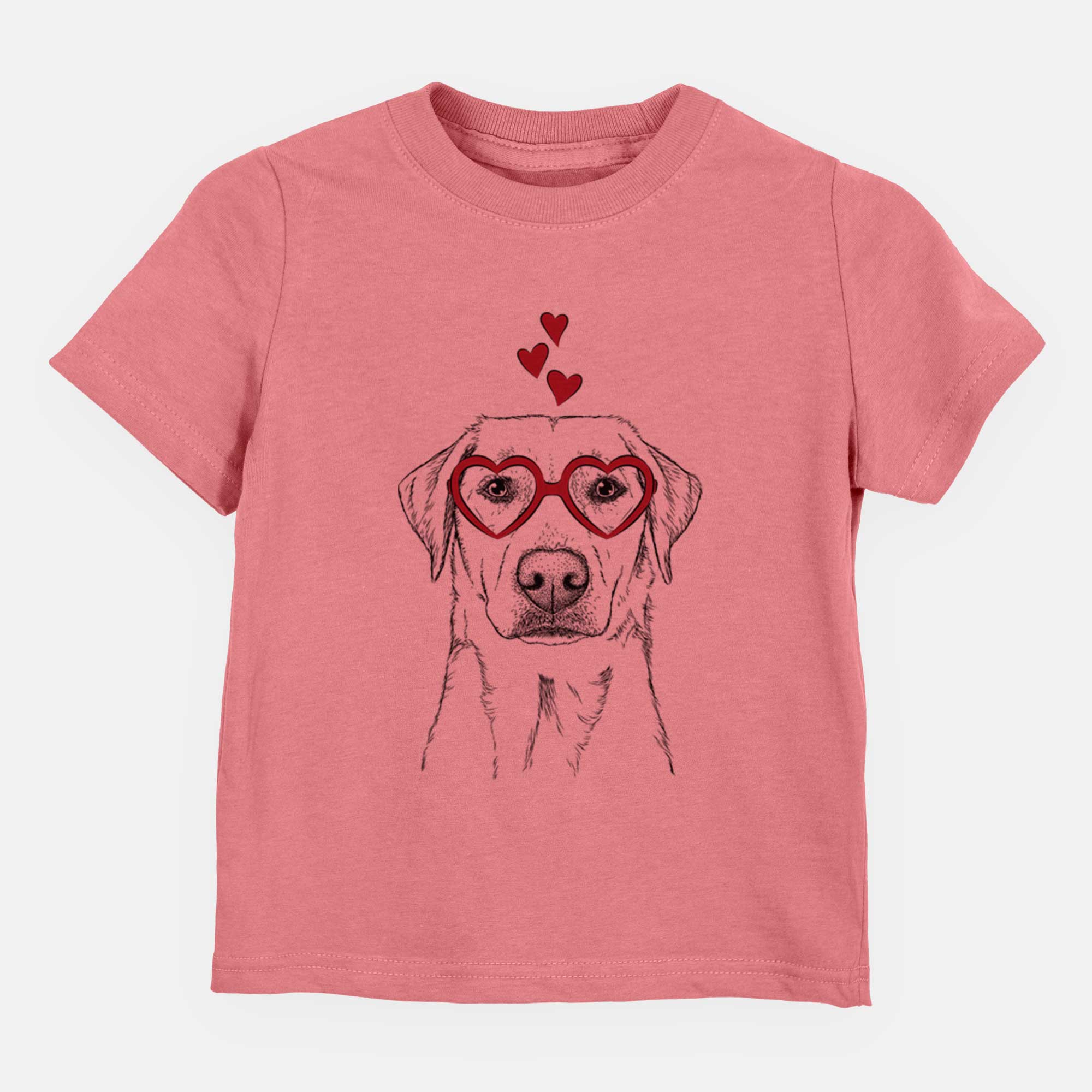 Valentine Zoe the Yellow Lab - Kids/Youth/Toddler Shirt